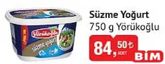 YÖRÜKOĞLU SÜZME YOĞURT 750 G